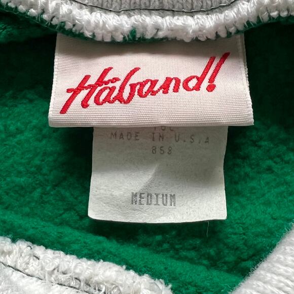 Vintage Grannycore Winter Snow Star Holidays Collared Christmas Sweatshirt M USA - Picture 3 of 8